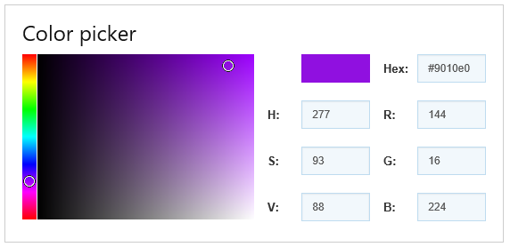 Bing-Color-Picker